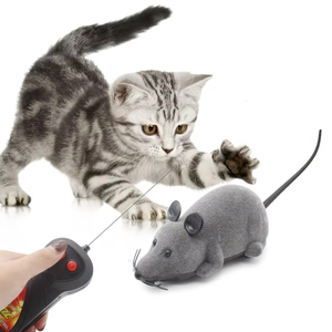 新产品遥控猫玩具-猫交互式遥控鼠标-活跃猫有趣的游戏时间