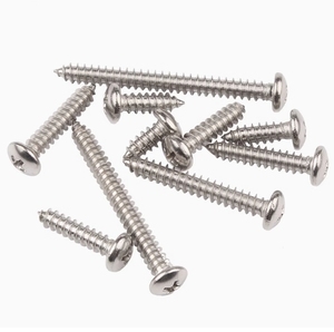 OEM özel mikro dizüstü vidalar M0.8 M1 M1.2 M1.4 M1.7 M2 M2.3 M2.6 M3 PA Phillips paslanmaz çelik Pan kafa kendinden dokunarak M4 M5 - Product Image 3