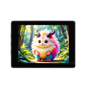 RP2350 scheda di sviluppo Display Touch AMOLED da 2.41 pollici, Design Dual-core e doppia architettura, sensore accelerometro e giroscopio - Product Image 4