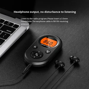 2025 yeni Model Mini taşınabilir ses radyo yaşlı için çok fonksiyonlu FM Tuning AM Internet radyo ile USB soket için açık - Product Image 4