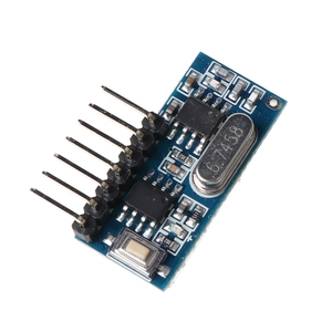 433 433mhz RF Receiver Learning Code Decoder Module 433 433mhz Wireless 4 Channel出力DiyキットFor Remote Control 1527エンコーディング - Product Image 1
