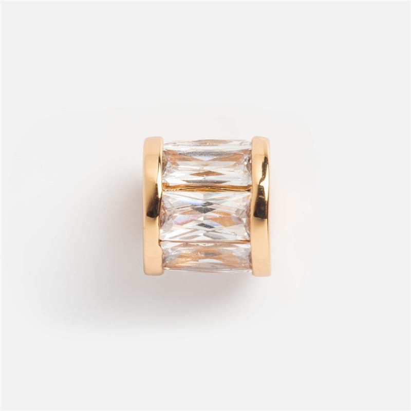 White Zircon gold