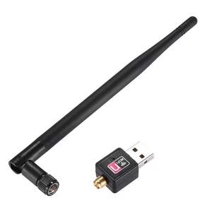 ミニワイヤレス5DB150MbpsUSBアダプターWiFi802.11n150MネットワークLANカードRTL8188 - Product Image 5