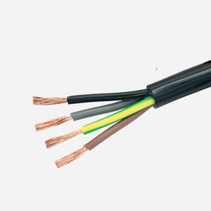 Çok iletken kraliyet kordon esnek kablo RVV 2 3 4 5 çekirdek 0.75 1 1.5 2.5 4 6 MM elektrik kablo tel güç kablosu - Product Image 3