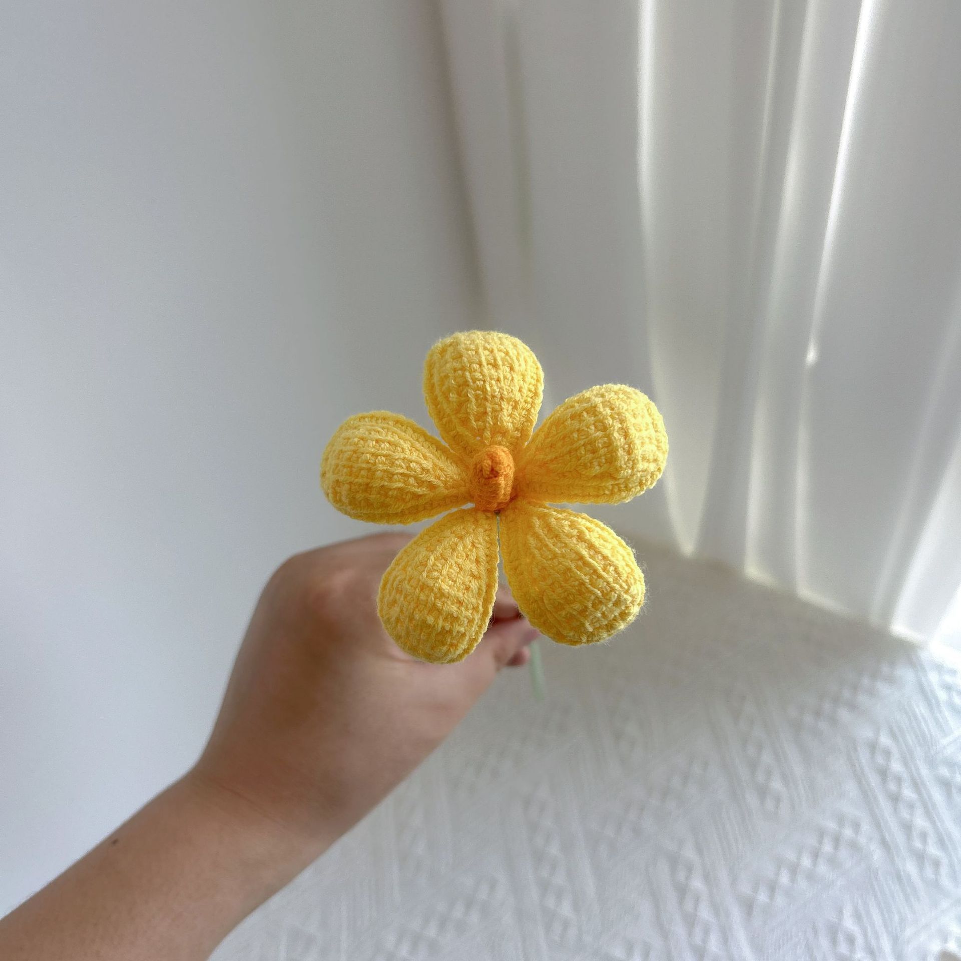 Bright yellow