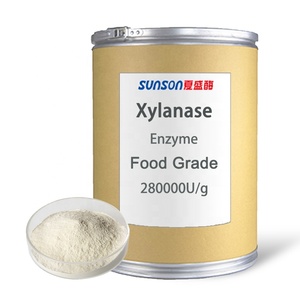 Cấp thực phẩm <span class=keywords><strong>xylanase</strong></span> Enzyme bột 280000u/G (xys) cho thủy phân Xylan trong | phạm vi nhiệt độ rộng | Giảm Độ ĐụC rượu, vv. - Product Image 1