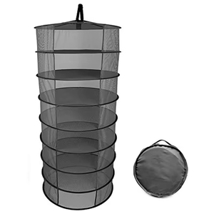 Hydro ponic Hanging Growing Dry Rack <span class=keywords><strong>8</strong></span> Tier Grow Herb Trocknungs netz