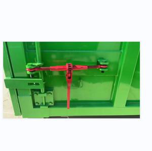 Atık yönetim atıklarında kanca asansör bin atılabilir çöp konteyneri ve özelleştirilmiş çöp kutusu kanca asansör konteyner kapalı rulo - Product Image 4