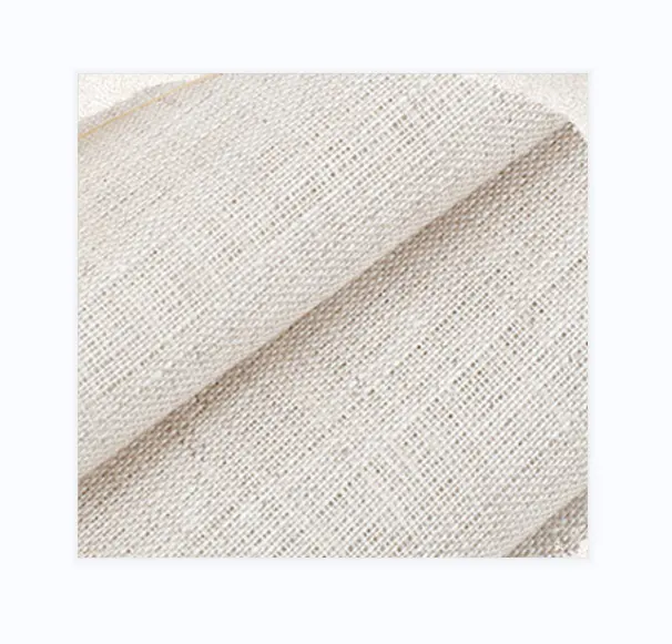 Tersedia 100% LINEN 14S kain Linen gaya unik jacquard cocok untuk mode modern, setelan, gaun, kain kemeja artistik