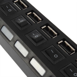 OEM PC Hub Multi porte USB 2.0 Hub Hot Plug Hub Factory - Product Image 2