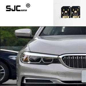 SJC Head Light DRL Modules for BMW 5 SERIES F90 M5 G30 Daytime Light <strong>Red</strong> Blue Color Style <strong>LED</strong> Boards Module 17-20 XENON Only - Product Image 3