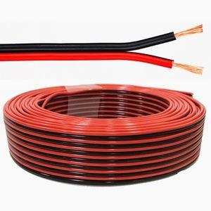 LED aydınlatma ve hoparlör sistemleri için 2 çekirdekli kırmızı ve siyah PVC yalıtımlı elektrik teli-500mm ² bakır güç kablosu - Product Image 3