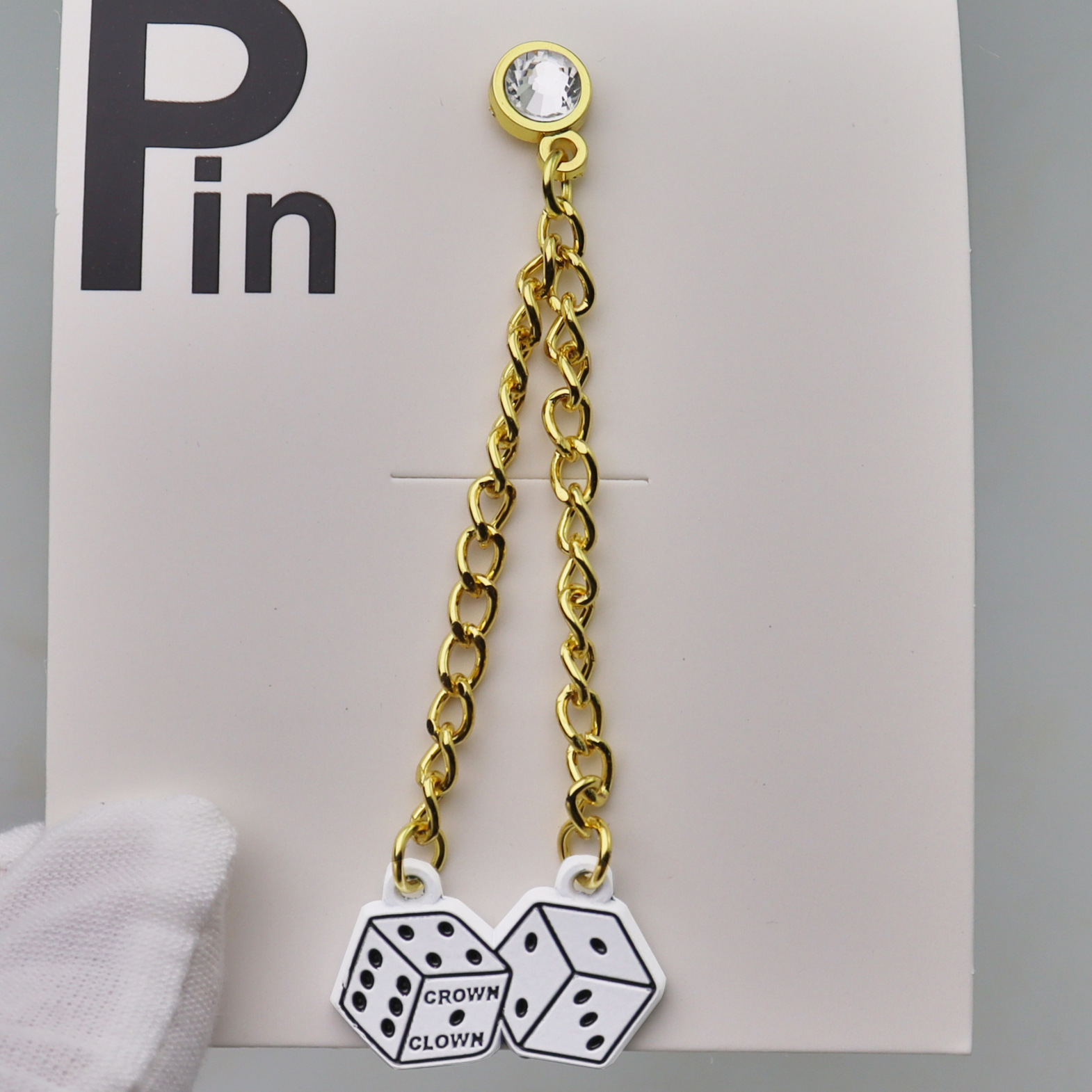 Pendentif blanc