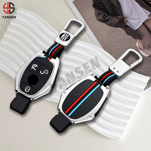 Car Remote <strong>Key</strong> Case Cover Shell Fob <strong>for</strong> Mercedes Benz a B C E R Class GLS GLA GLK GLC CLS CLA AMG W204 W205 W212 W463 W176 - Product Image 3