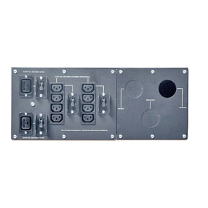 Panel de derivación de servicio SBP10KRMI4U AP C, 230V, 100A, MBB, entrada de cable duro, salida de 1- (8) C13 (2) C19, 1 unidad - Product Image 1
