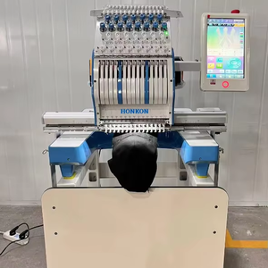 AI <strong>Design</strong> <strong>Software</strong> for Cap &amp; T-Shirt Embroidery New Condition Computerized Flat Embroidery Machine - Product Image 1