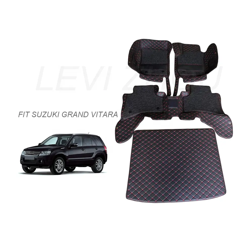 Alfombrilla antideslizante de cuero para coche, accesorio de PVC para Suzuki Grand Vitara 2018, 2020, 2021, 2022, 2023, venta de fabricantes