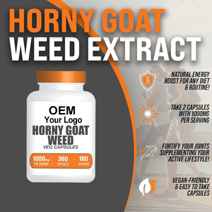 Nhãn hiệu riêng OEM/ODM tự nhiên bổ sung 500mg Horny <span class=keywords><strong>Goat</strong></span> Weed chiết xuất viên nang - Product Image 4