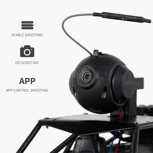AiJH 1:16 kros Rc araba 2.4Ghz alaşım uzaktan kumanda arabalar yarış araç kamera oyuncaklar ile 4WD Rc araba - Product Image 2