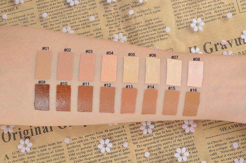 different shades