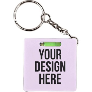 特に企業向けの素晴らしいプレゼントアイテム、コンベンション、製品デモンストレーションのための平方レベルのテープ測定キータグ - Product Image 1