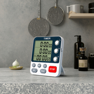 Orologio con Timer visivo digitale intelligente 3 modalità di cronometraggio da tavolo Timer di Pomodoro personalizzato da cucina per cucinare promemoria conto alla rovescia per le uova studio per bambini - Product Image 4