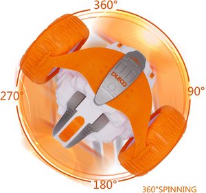 Çocuklar için uzaktan kumanda araba RC-2.4GHz Off-Road dublör araba, 360 Spin sıçrama araba, küçük boy RC oyuncak - Product Image 5
