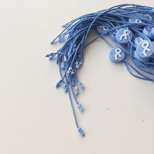 Sello de plástico personalizado, etiquetas colgantes, cadena con logotipo, muy barato - Product Image 5