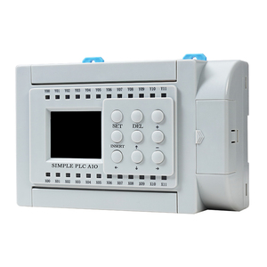 Huaqingjun 12-in 12-out Transistor <strong>Output</strong> PLC 2-Channel Analog <strong>Inputs</strong> <strong>Outputs</strong> 0-20mA <strong>4</strong>-20mA PLC Controller for Converter