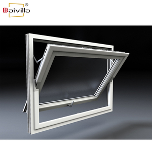 Neues Design UPVC Glas Schwenk fensters ystem PVC Horizontal Center Pivot Windows - Product Image 5