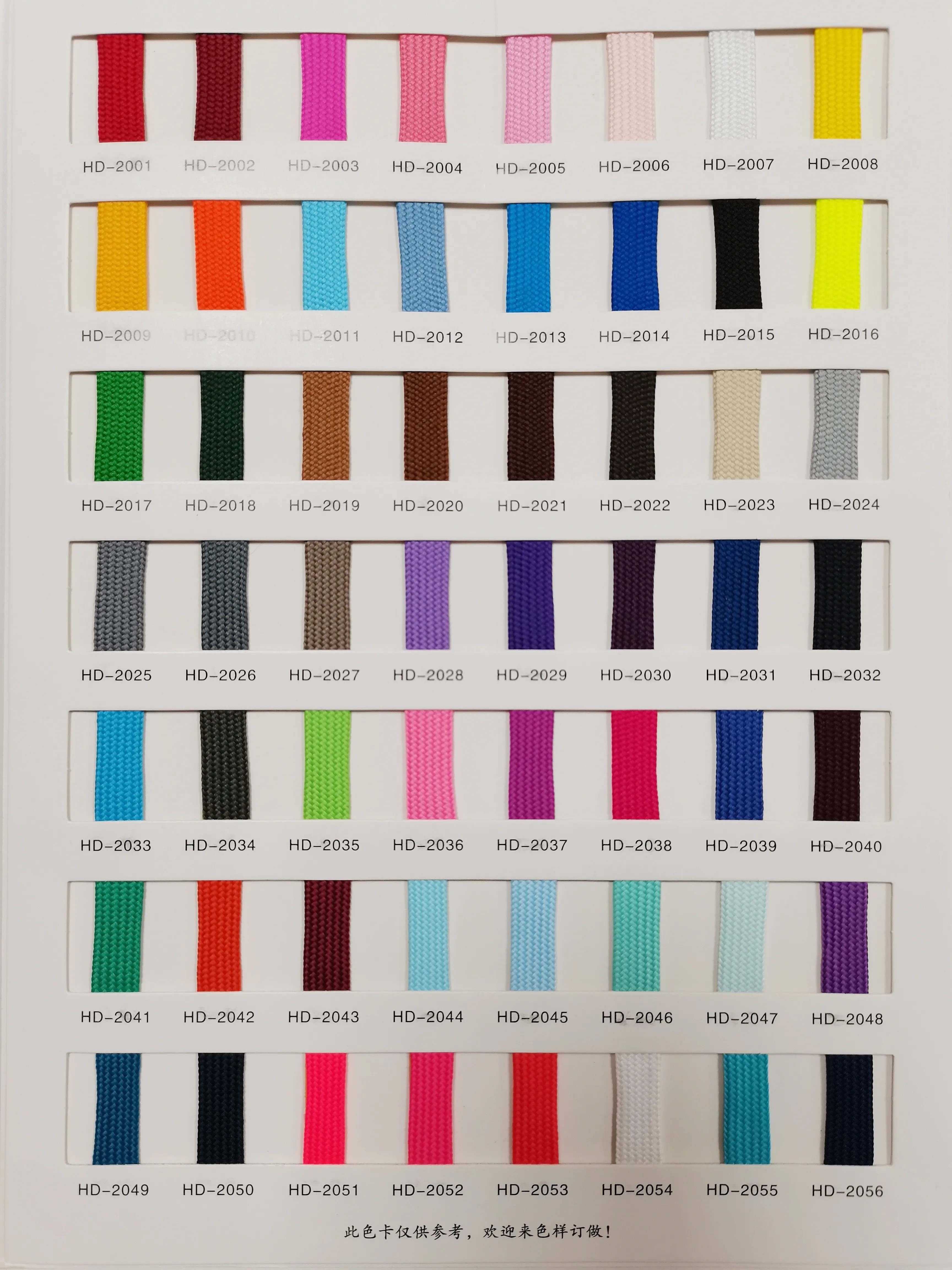 Please remark color numbers, 200 yards per roll/color