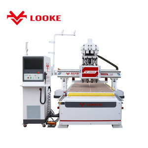 Máquina de corte CNC para tallado y carpintería, herramienta lineal cambiador de revistas, 12 herramientas, eje de 9kw, enrutador de madera, 2030, 2040, ATC - Product Image 5