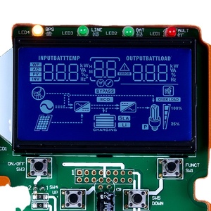 LCD-Module Benutzer definierte HTN/NEGATIVE/GETRIEBE/Kunden spezifische LCD-Matrix-Punkte-Module Industrielle LCD-Anzeige 12.0 Oclock 5.0V