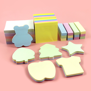 Cubo de notas adhesivas de escritorio para oficina, caja de notas adhesivas de tipo combinado, respetuosas con el medio ambiente, con soporte para bolígrafo, fabricantes profesionales - Product Image 2