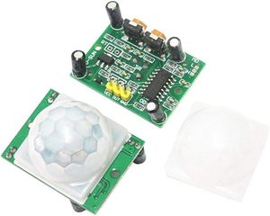 Sensore di distanza del corpo umano del modulo sensore a infrarossi HC-SR501 PIR per le vendite all'ingrosso di Arduino & Raspberry Pi