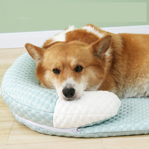 Fabrika buz fasulye granülleri yaz soğutma küçük köpekler için köpek yatağı soğuk ped evcil hayvan serinletme - Product Image 4