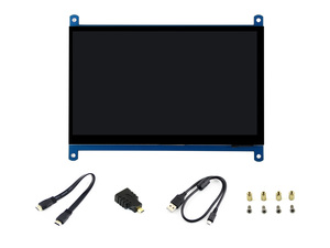 Wave share 7 Zoll kapazitives Touchscreen-LCD (C) 1024x600 HDM1 IPS Low Power für Raspberry Pi - Product Image 6