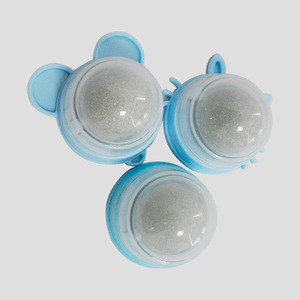 Mainan pembersih gigi hewan peliharaan, bola <span class=keywords><strong>Catnip</strong></span> plastik ramah lingkungan ditingkatkan, rumput kucing putar interaktif - Product Image 1