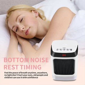 2023 Spring New Mini Desktop Bedroom Remote Control <strong>Digital</strong> Display Intelligent Timing Color Night Light Constant <strong>Temperature</strong> - Product Image 4