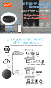 Tuya Smart IR-Lern fernbedienung Universal WiFi RF433 RF315 TV-AC-Automatisierung geräte steuern Spaß Remote Home Automation - Product Image 6