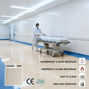 Sang trọng Vinyl tấm ván phòng tập thể dục nhà để xe bấm vào sàn giá giá rẻ phòng tắm Sàn Vinyl - Product Image 4