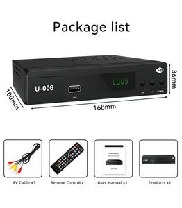 ISDBTセットトップボックス1080PデジタルTVHDエンコーダーセットトップボックスDecodificador ISDB-TモジュレーターTVレシーバー