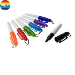 办公室户外和促销用品多色迷你永久记号笔定制三角钩 - Product Image 3