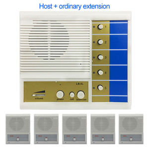MEEYI Wireless <strong>Building</strong> Internal Two-way Indoor <strong>Intercom</strong> <strong>System</strong> Direct Press Type Five - Way Internal <strong>Intercom</strong> - Product Image 2