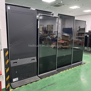 LOGO personalizzato Lcd pubblicità Totem Touch Screen Smart Floor in piedi Digital Signage schermo interno pubblicità Display per negozio - Product Image 5
