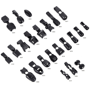 Cheap Price <strong>Cord</strong> <strong>End</strong> Clip for <strong>Elastic</strong> Band Rope Plastic <strong>End</strong> Tail Clips - Product Image 1