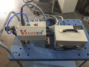 CNC Pneumatische Markierung maschine Metall gravur maschine für Typenschild Metall Seriennummern Gravier maschine - Product Image 4
