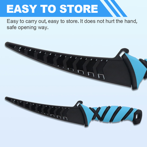 SUNSHINE Eid al Adha yüksek kalite balık bıçağı şef mutfak bıçakları profesyonel paslanmaz çelik balık bıçağı açık balıkçılık - Product Image 4