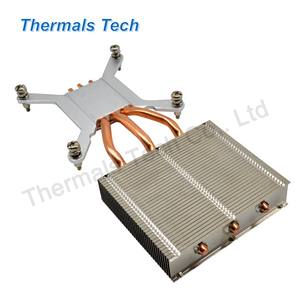 Aluminum Fin Cooling <strong>Heatsink</strong> With Heat Pipe for Computer Desktop CPU - Product Image 4