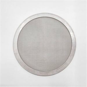 再利用可能25 50 100 0.5 1 2 3 5 6ミクロンステンレス鋼0.25 1.5インチ円形フィルターメッシュディスクSUS 304ワイヤーメッシュフィルター水用 - Product Image 2
